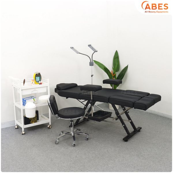 Giường phun xăm chỉnh cơ tách chân Hi-MEC HMBB-8100