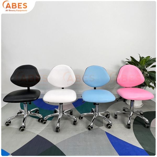 Ghế xoay cao cấp tựa lưng cao Hi-MEC HMBS-7030 màu trắng