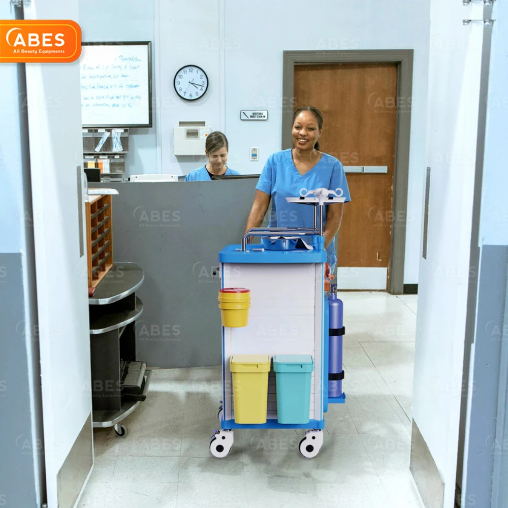 Xe đẩy thuốc cấp cứu Hi-MEC - Người bạn đồng hành cùng điều dưỡng viên