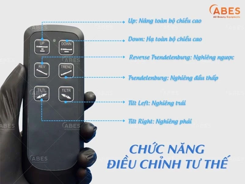 Chức năng điều khiển chỉnh điện bằng remote, mang lại sự linh hoạt và kiểm soát tuyệt đối