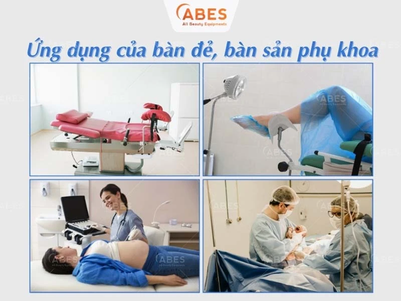 Bàn khám sản phụ khoa, bàn đẻ đóng vai trò then chốt trong lĩnh vực sản phụ khoa