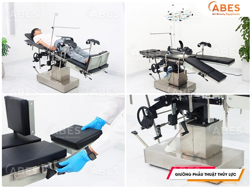 Giường phẫu thủy lực đa chức năng & điều chỉnh
