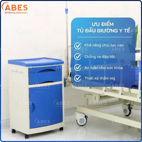 Ưu điểm tủ đầu giường y tế Hi-MEC