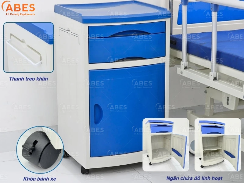 Tủ sở hữu thiết kế thẩm mỹ, tính năng đa dạng