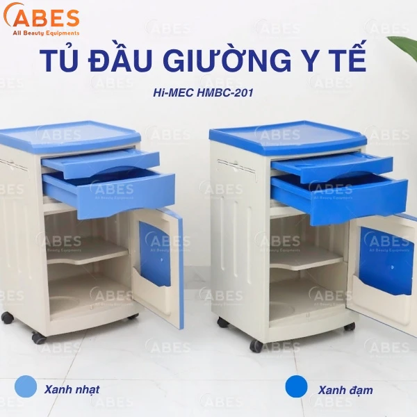 Ảnh chụp thực tế tủ đầu giường y tế Hi-MEC HMBC-201 tại ABES