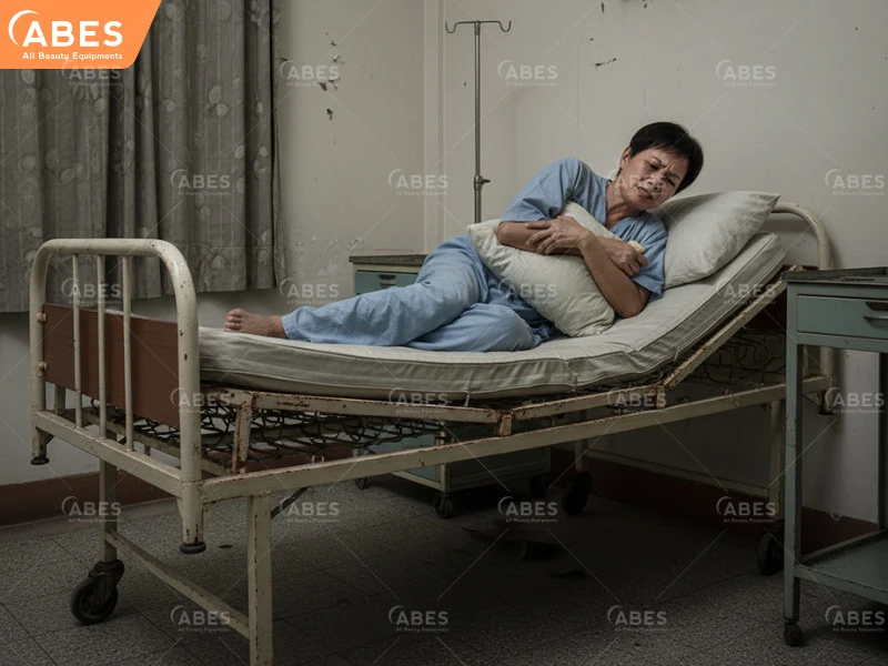 Giường bệnh nhân kém chất lượng ảnh hưởng trực tiếp đến sức khỏe người bệnh