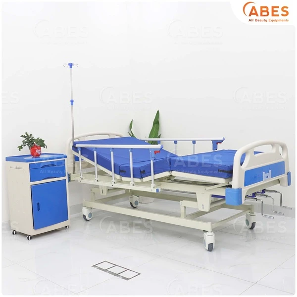 Giường bệnh nhân chỉnh cơ 3 tay quay Hi-MEC HMHB-1030