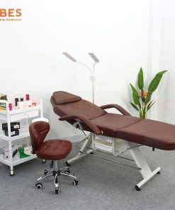 Giường phun xăm chỉnh cơ Hi-MEC HMBB 8250 màu nâu