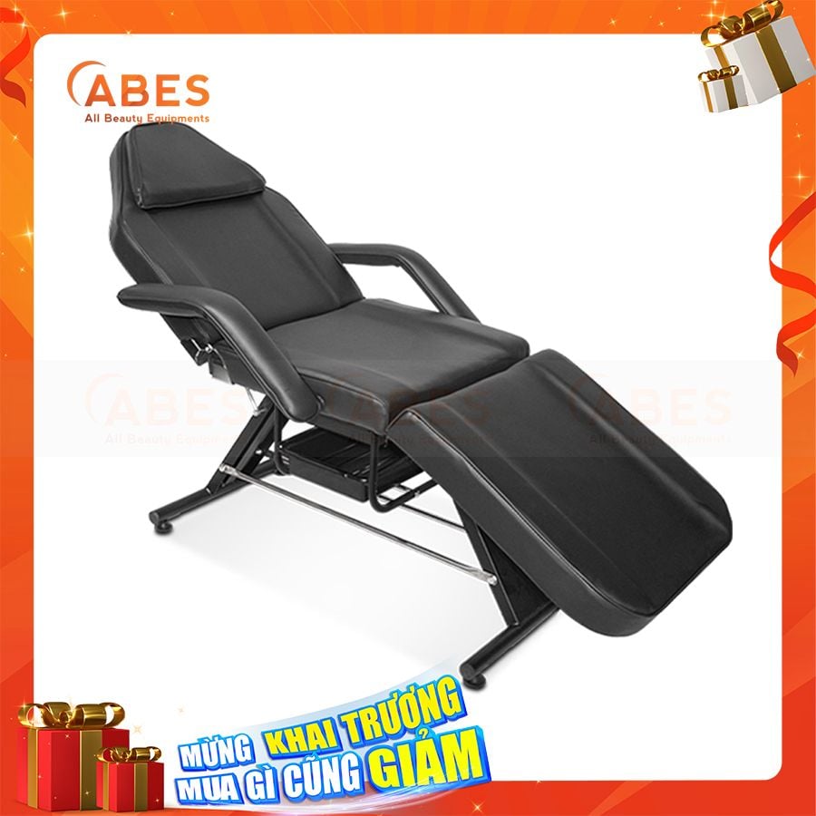 Giường phun xăm 3 khúc Hi-MEC HMBB 8250 màu đen