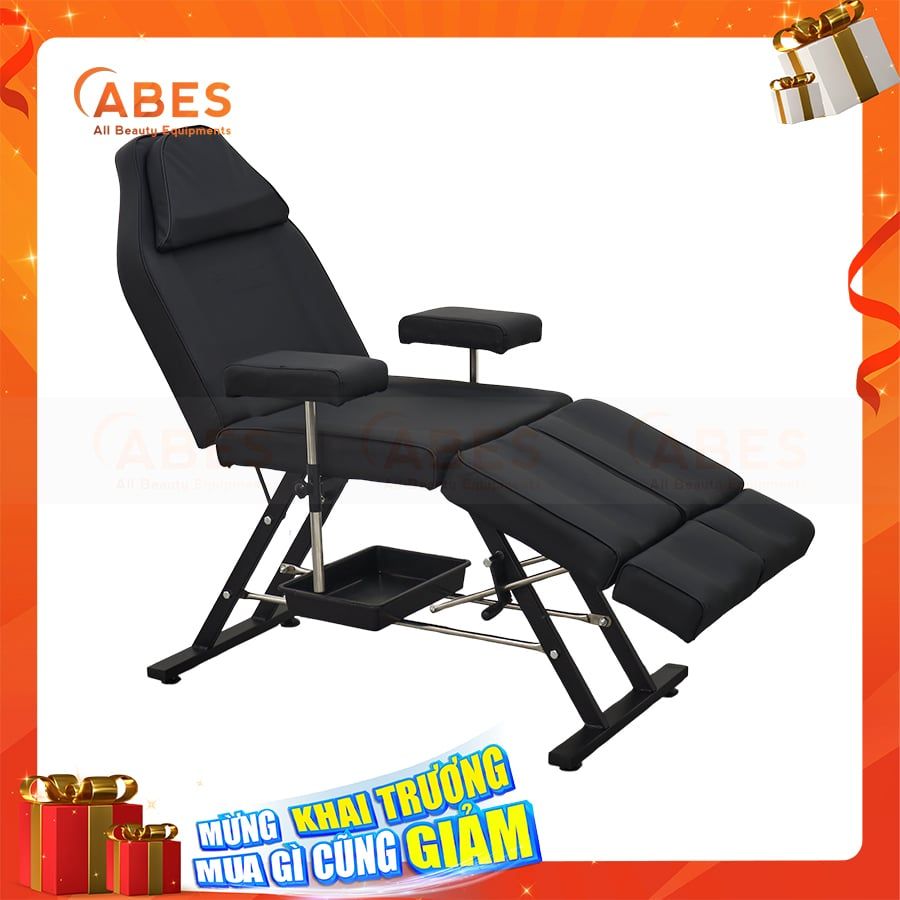 Giường phun xăm chỉnh cơ tách chân Hi-MEC HMBB-8100