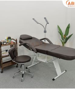 Giường phun xăm thẩm mỹ cao cấp HMBB 8850 màu nâu