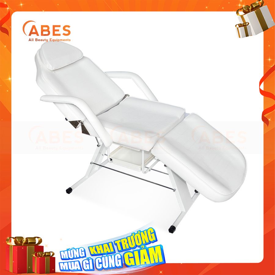 Giường phun xăm thẩm mỹ cao cấp Hi-MEC HMBB 8850 màu trắng