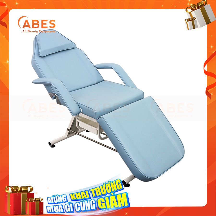 Giường thẩm mỹ 3 khúc Hi-MEC HMBB 8250 màu xanh