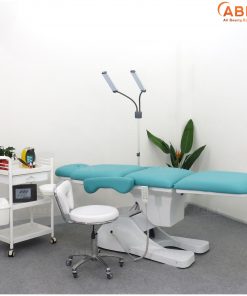 Giường tiểu phẫu chỉnh điện Hi-MEC HMBB-8040 (Xanh y tế)
