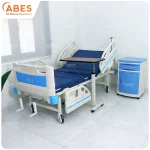 Giường Bệnh Nhân 2 Tay Quay Full Nhựa Hi-MEC DL-SY-01