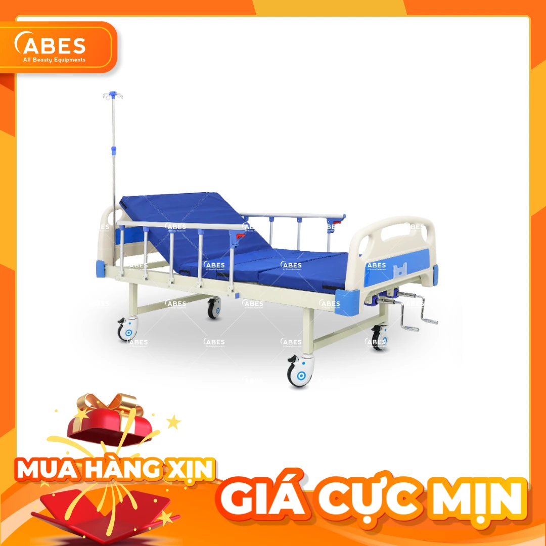 Giường Bệnh Nhân 2 Tay Quay Hi-MEC HMHB-1020