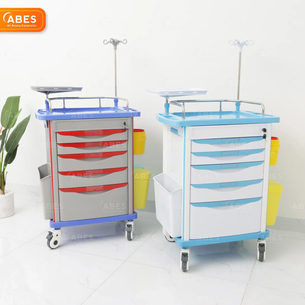 Xe Đẩy Thuốc Cấp Cứu Hi-MEC HMBC-202